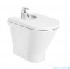 Roca Gap Round bidet stojący przyścienny biały SUPERGLAZE  A3570N7S00